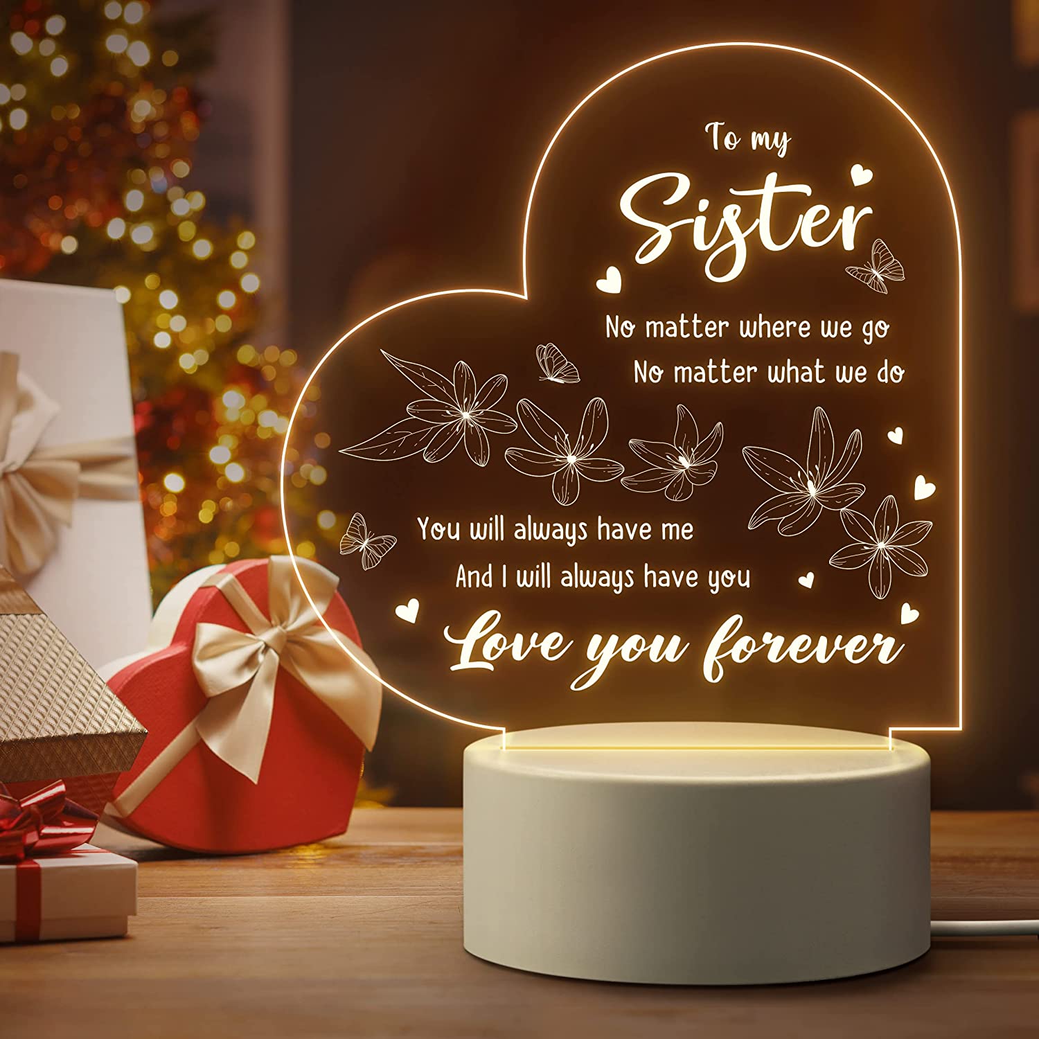 Diy Electronics News - To My Sister NEW Night Light