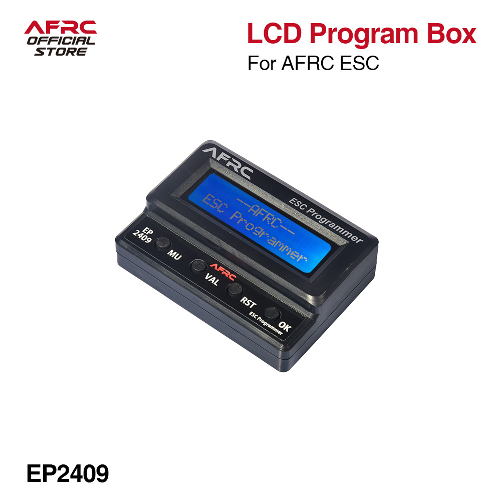 Diy In Electronics - AFRC EP2409 LCD ESC programmer for