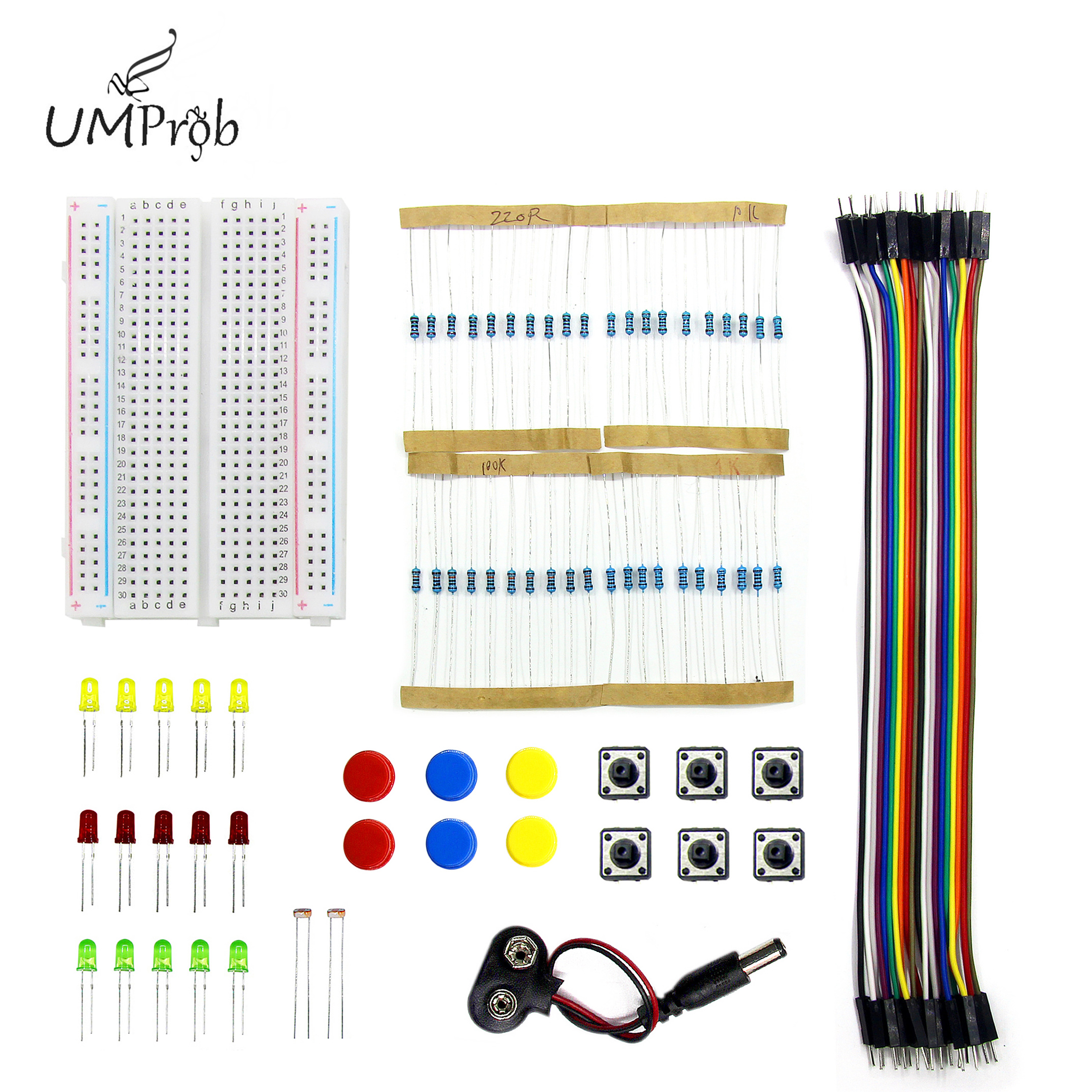 Arduino Uno Starter Kit - Starter Kit R3 Mini Breadboard LED