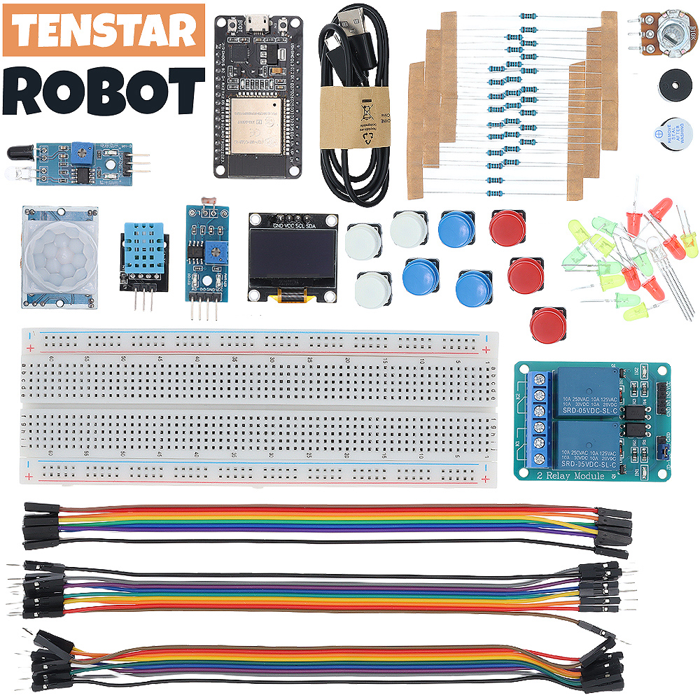 Arduino Uno Starter Kit - Basic Starter Kit for ESP32 ESP-32S