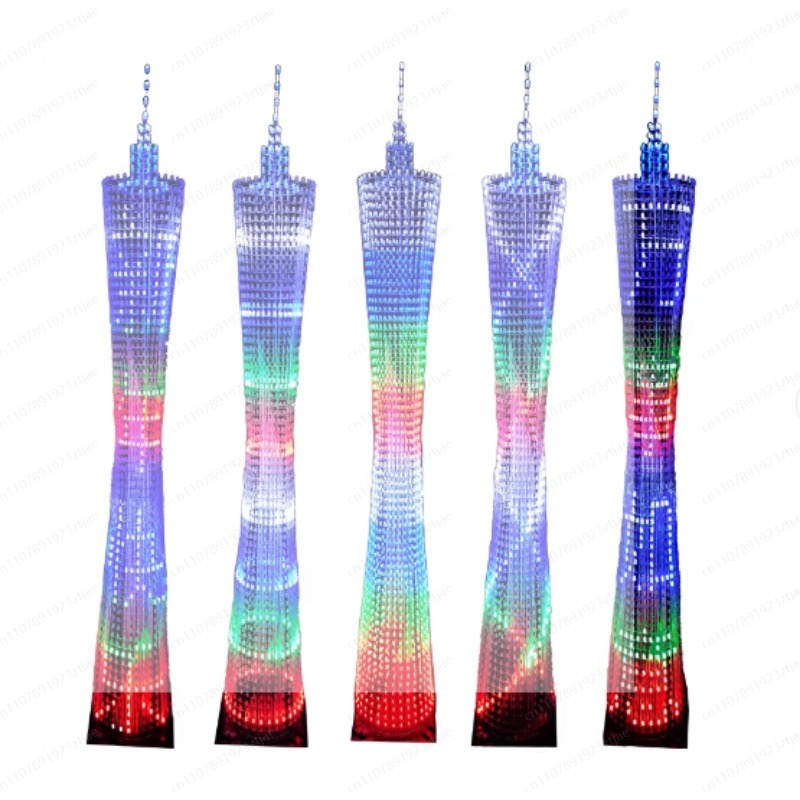 Diy Lamp Electronics - 64-Floor Canton Tower DIY Kit LED