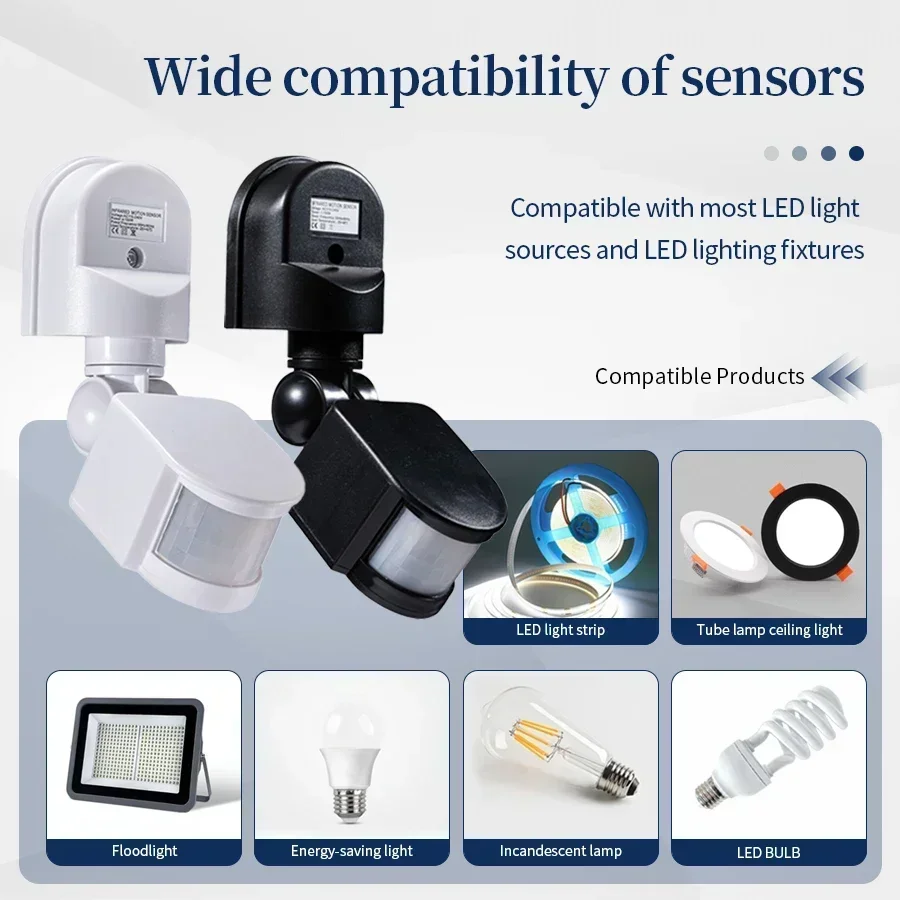 Ldr Light Sensor - 100-240V 12V PIR Motion Sensor Automatic
