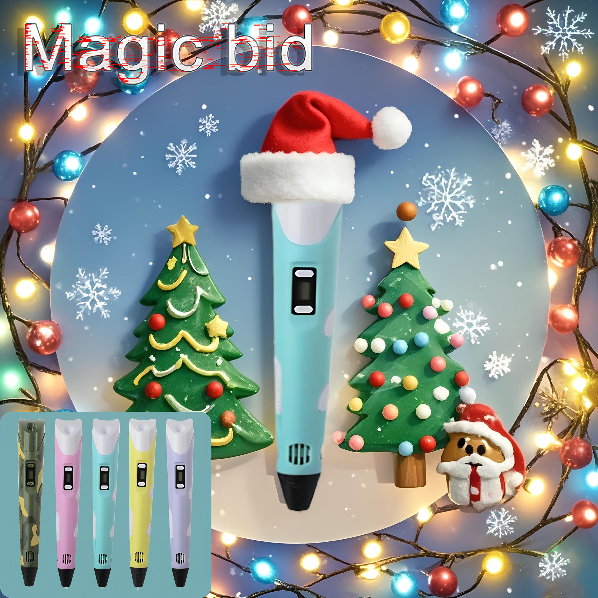 Magic bid Electronic 3D Pen 3d - Diy Electronics Filament のレビューと価格