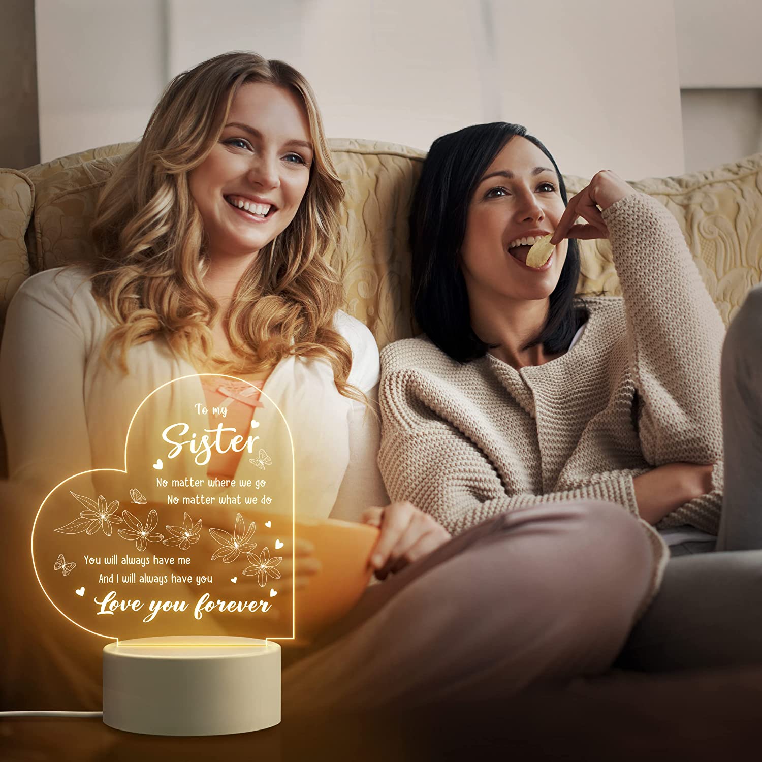 To My Sister NEW  Night Light  - Diy Electronics News のレビューと価格