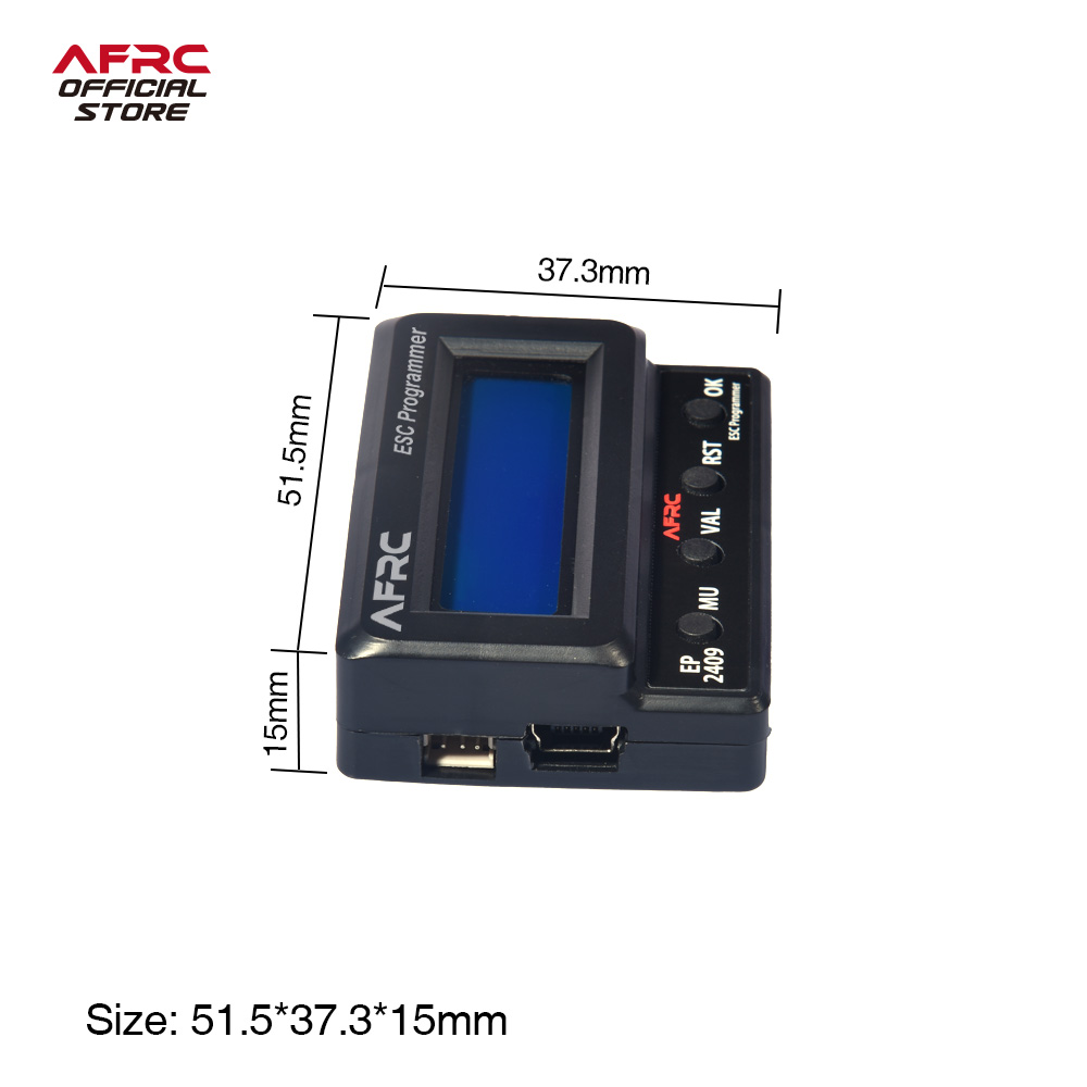 AFRC EP2409 LCD ESC programmer - Diy In Electronics のレビューと価格
