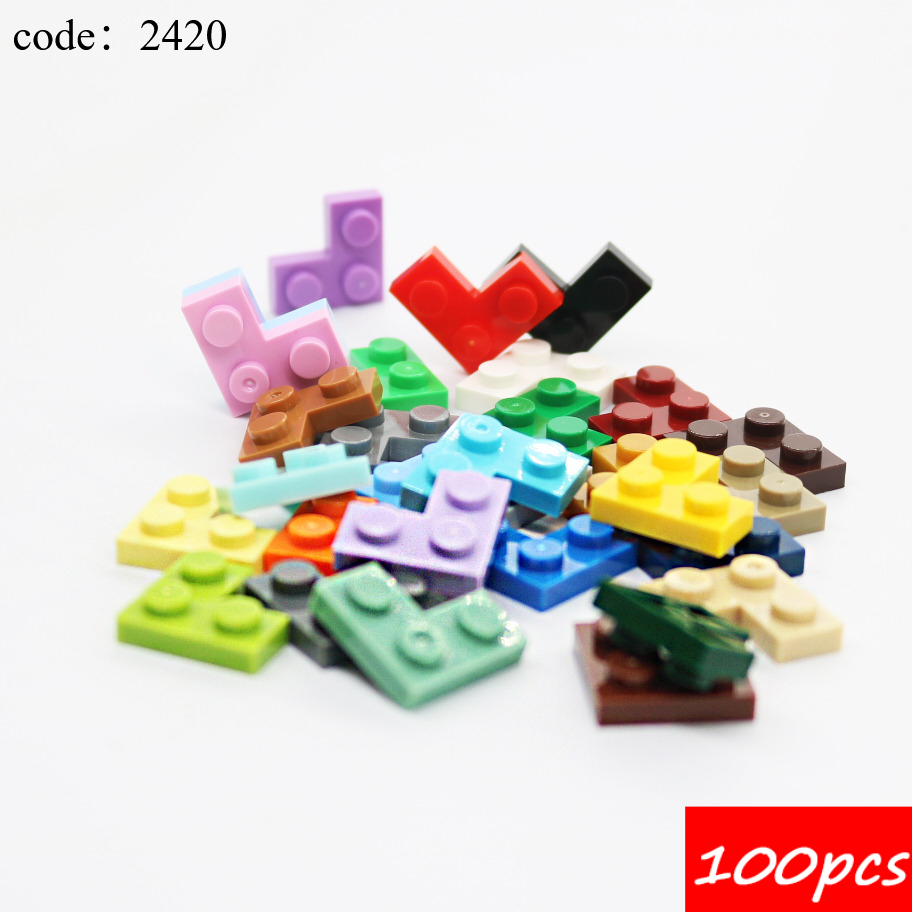 100PCS MOC 2420 Plate 2x2 Buil - Diy Electronics Gift Ideas のレビューと価格