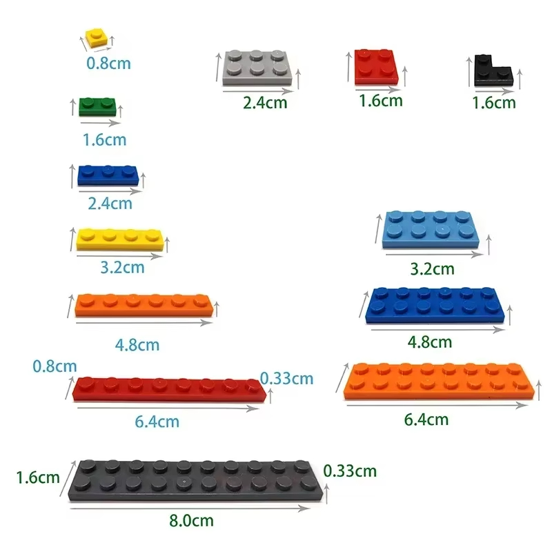 100PCS MOC 2420 Plate 2x2 Buil - Diy Electronics Gift Ideas のレビューと価格