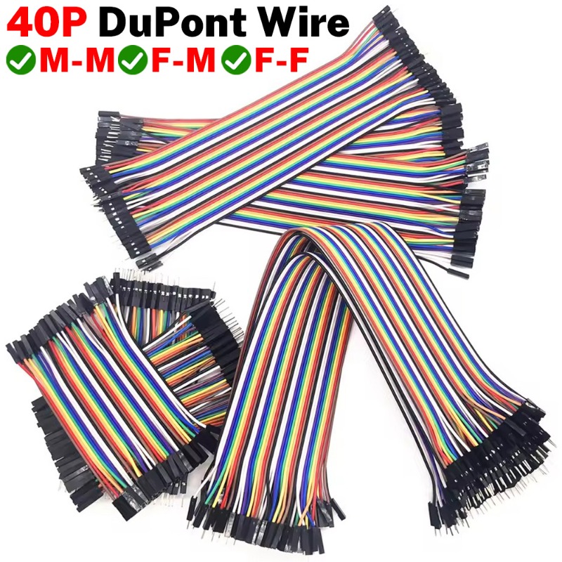 40Pin Dupont Cable Ribbon Jump - Diy Electronics Breadboard のレビューと価格