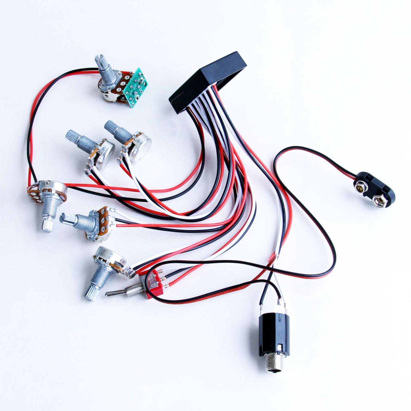 3 Band Active Passive Pickup R - Diy Guitar Electronics Kit のレビューと価格