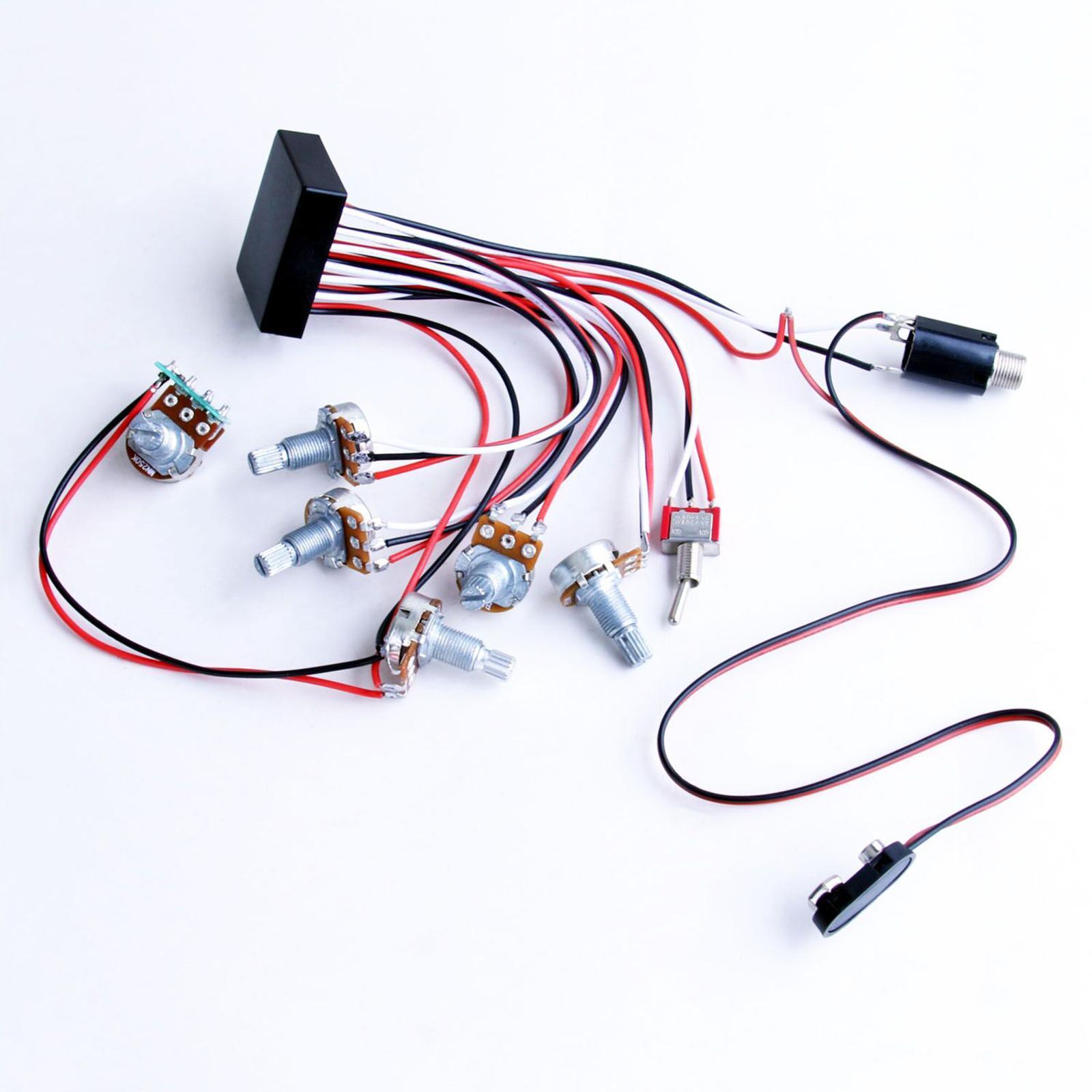 3 Band Active Passive Pickup R - Diy Guitar Electronics Kit のレビューと価格