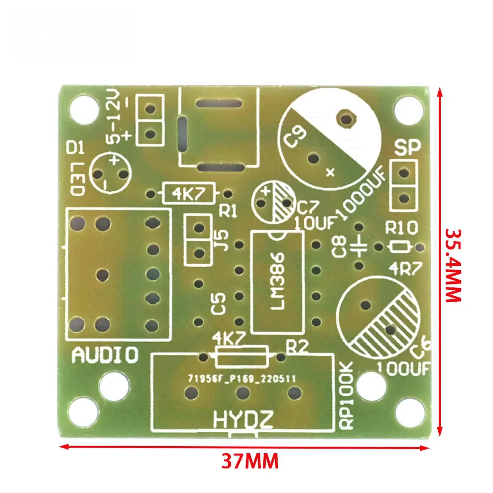 3V-12V LM386 Mini Power Amplif - Diy Guitar Electronics Kit のレビューと価格