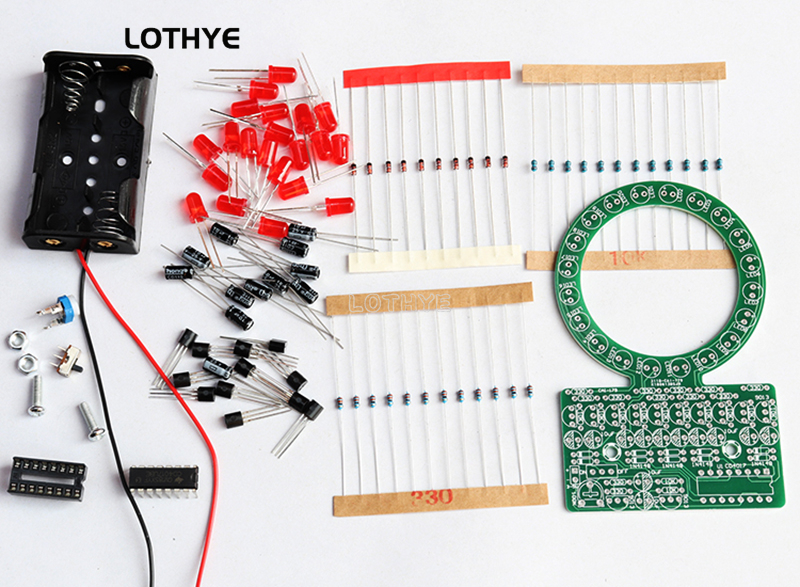 DIY Kit LED Gradient Ring Wate - Diy Electronics Tool Kit のレビューと価格