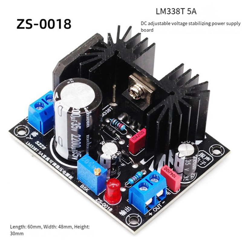 [NEW A09R!】 LM338 5A Output Fi - Diy Electronics Filament のレビューと価格
