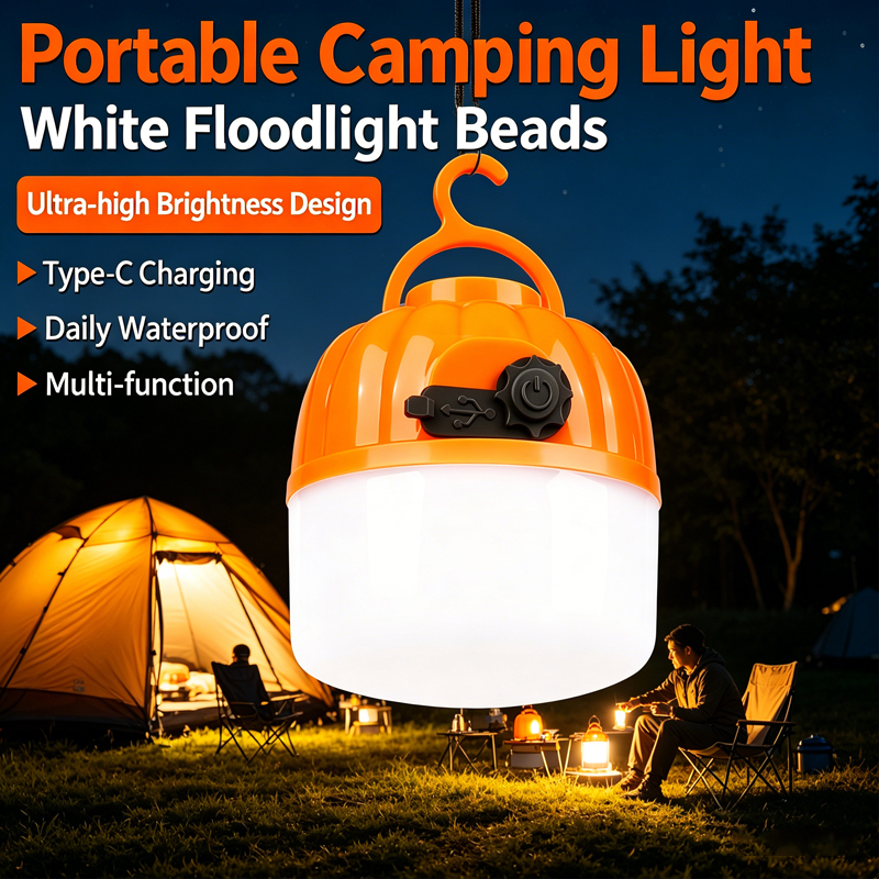 Mini Portable LED Pumpkin Bulb - Diy Lamp Electronics のレビューと価格