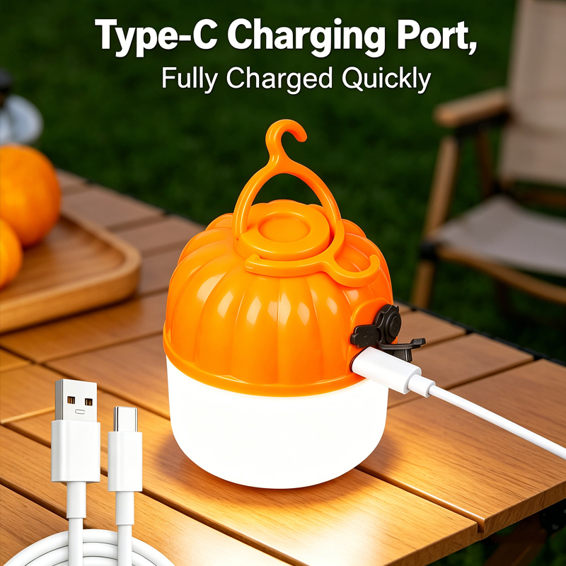 Mini Portable LED Pumpkin Bulb - Diy Lamp Electronics のレビューと価格
