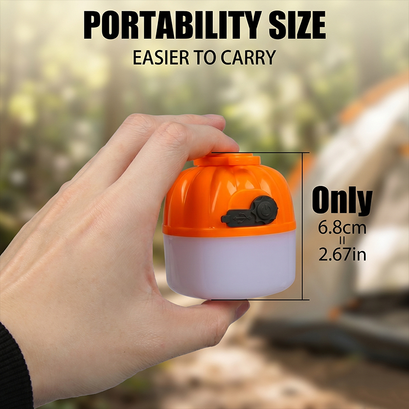 Mini Portable LED Pumpkin Bulb - Diy Lamp Electronics のレビューと価格