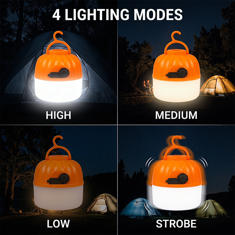 Mini Portable LED Pumpkin Bulb - Diy Lamp Electronics のレビューと価格