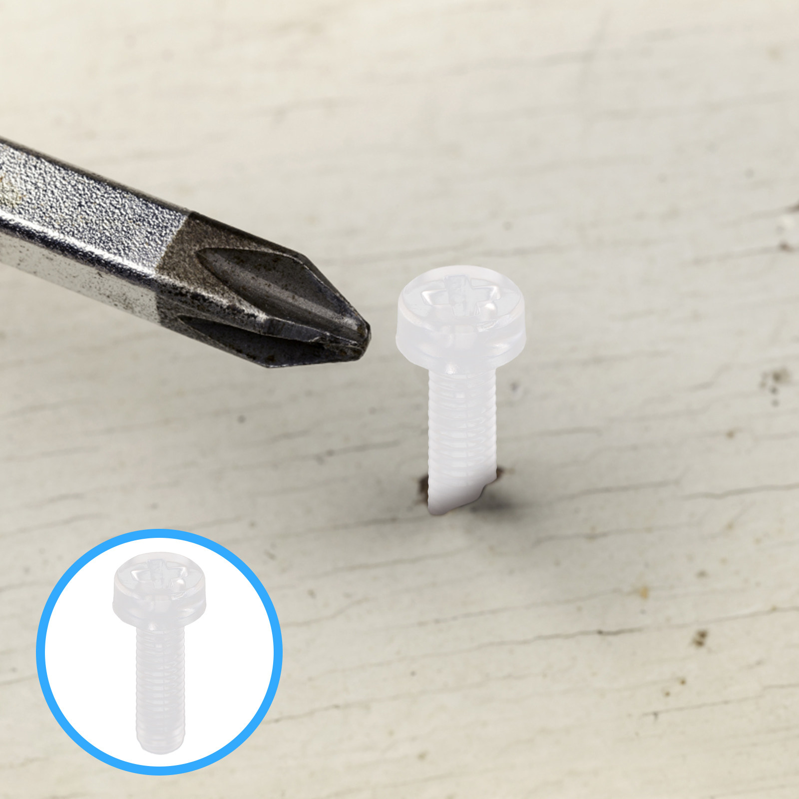 50Pcs Plastic Screws Round Hea - Diy Electronics Cabinet のレビューと価格