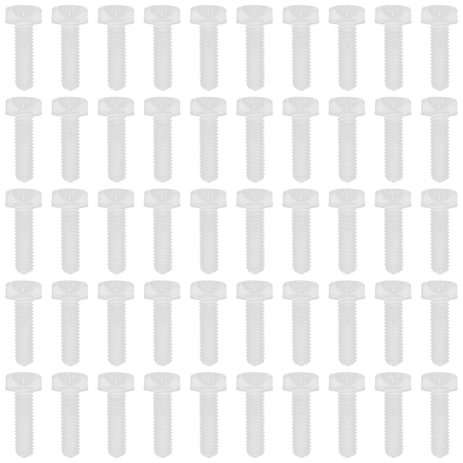 50Pcs Plastic Screws Round Hea - Diy Electronics Cabinet のレビューと価格
