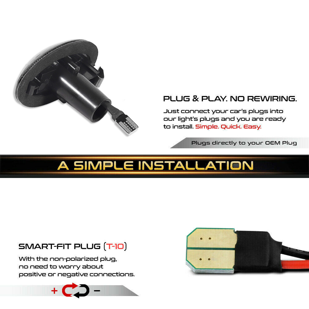 Amber Sequential LED Car Front - Diy Lamp Electronics のレビューと価格