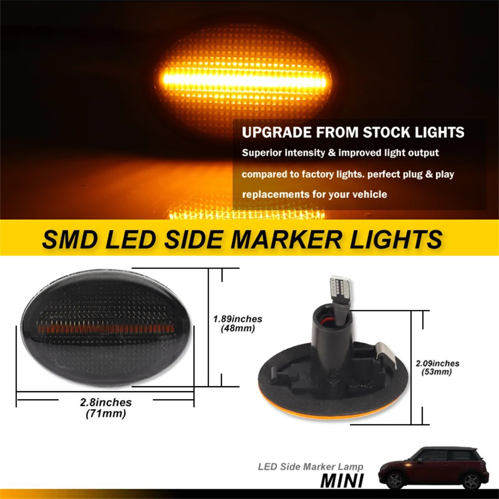 Amber Sequential LED Car Front - Diy Lamp Electronics のレビューと価格