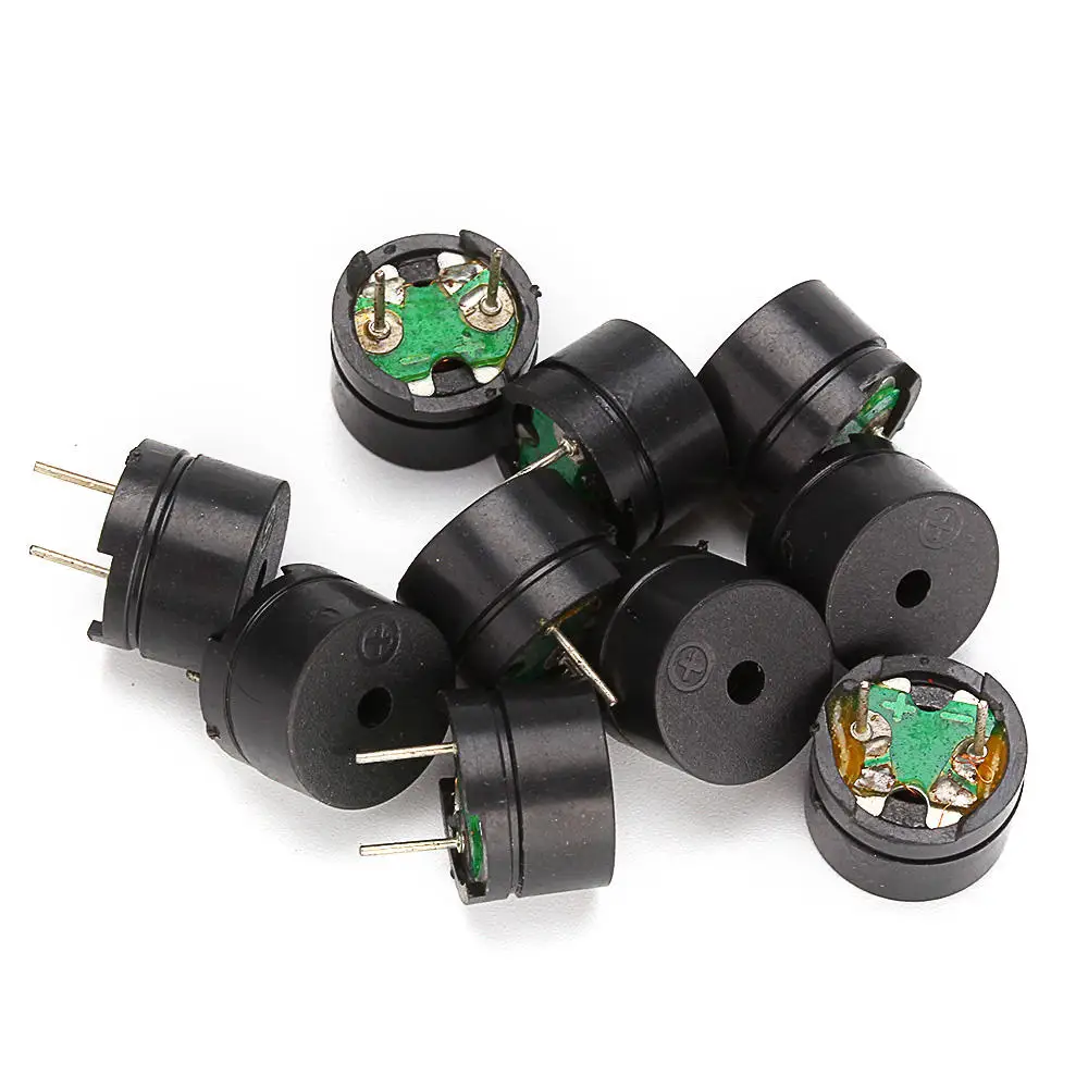 10PCS Passive Buzzer AC 12MMx8 - Useful Diy Electronics のレビューと価格