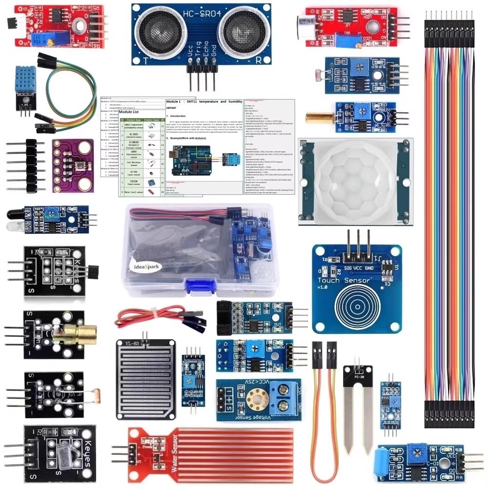22 in 1 Sensor Kit Module Kit  - Arduino Uno Starter Kit のレビューと価格