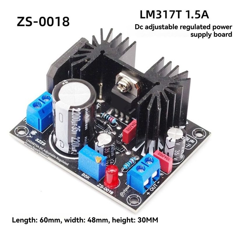 Adjustable Linear Regulated Po - Diy Electronics Filament のレビューと価格