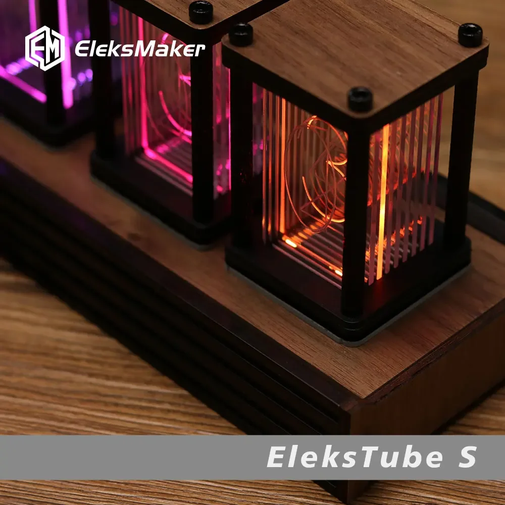 RGB Nixie Tube Clock DIY Table - Diy Electronics Gift Ideas のレビューと価格