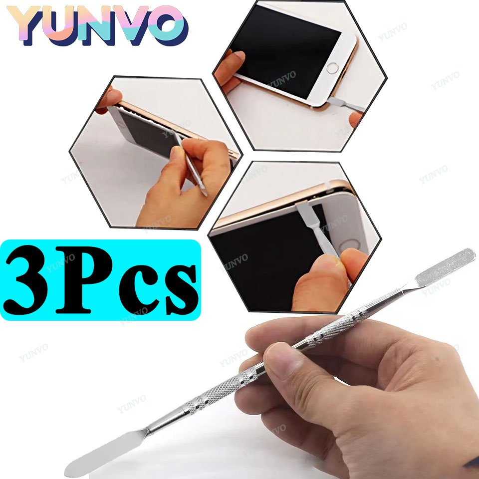 3Pcs Metal Spudger Crowbar Sta - Diy Electronics Repair のレビューと価格
