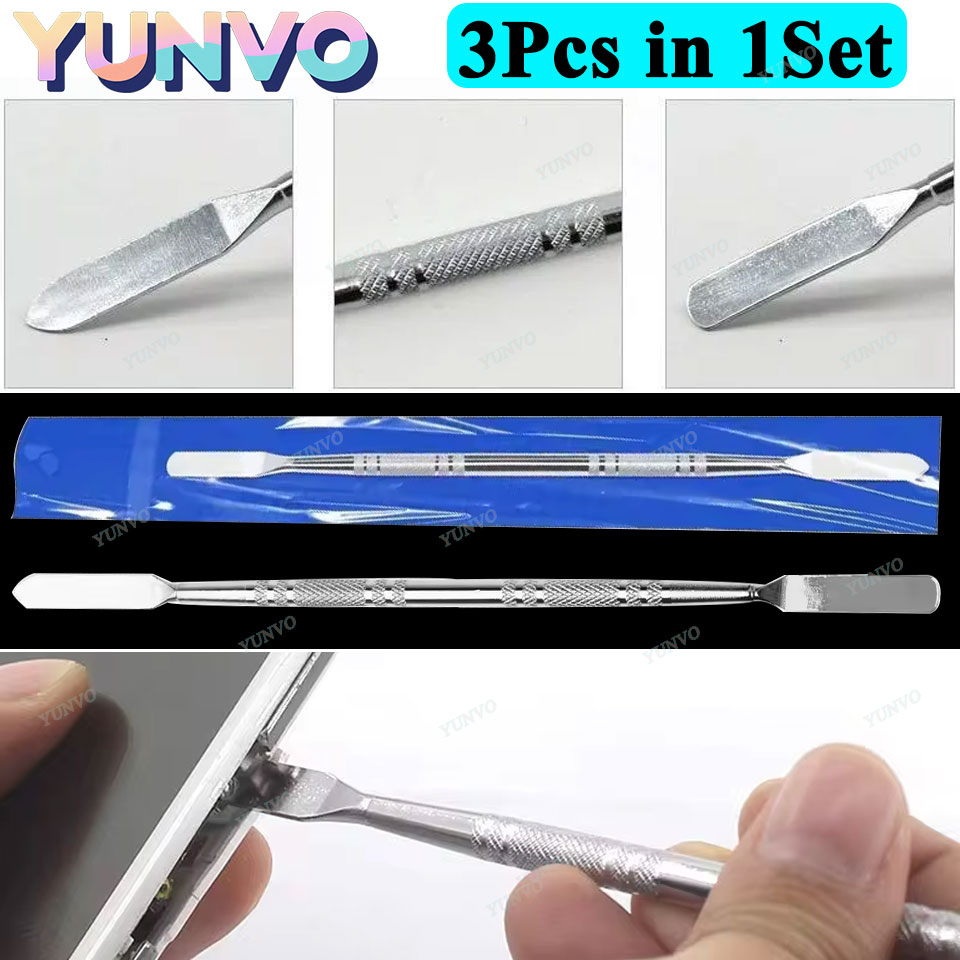 3Pcs Metal Spudger Crowbar Sta - Diy Electronics Repair のレビューと価格