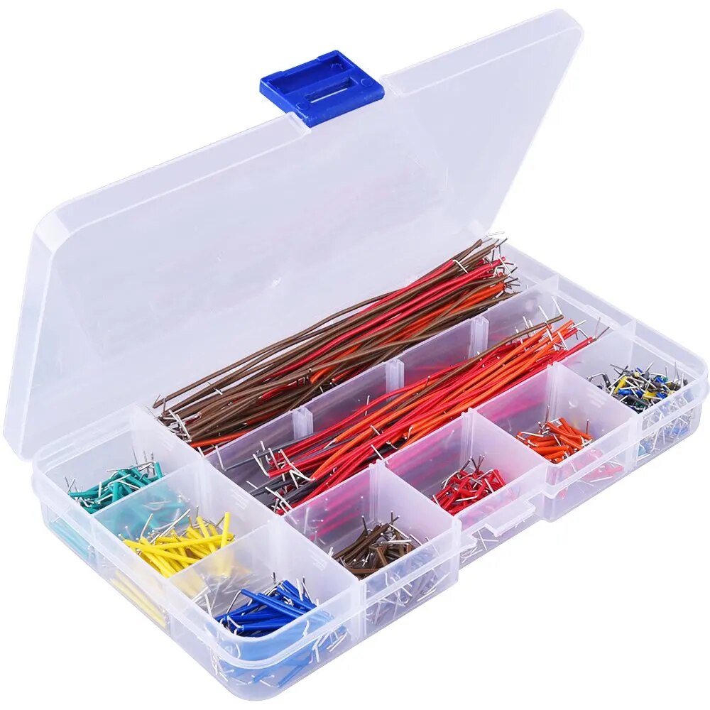 560 Pieces Jumper Wire Kit 14  - Diy Electronics Breadboard のレビューと価格