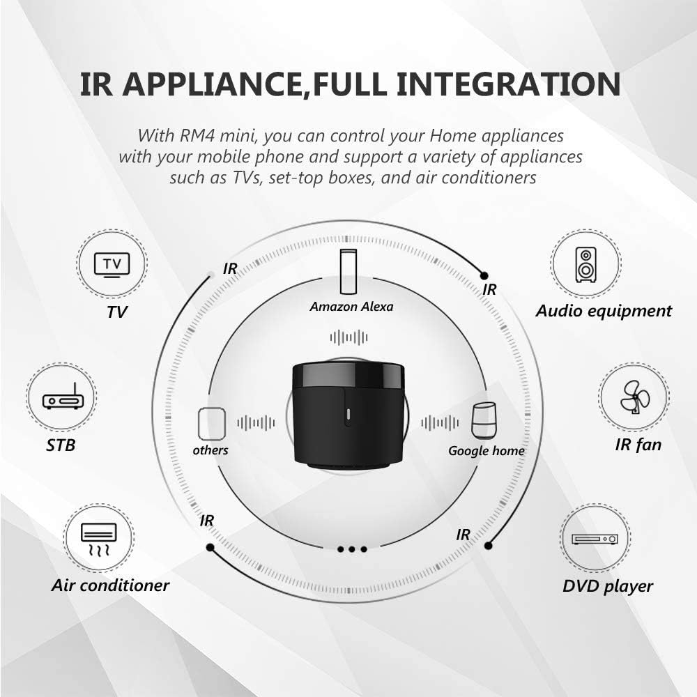 Broadlink RM4 IR Smart Remote  - Ir Infrared Receiver のレビューと価格