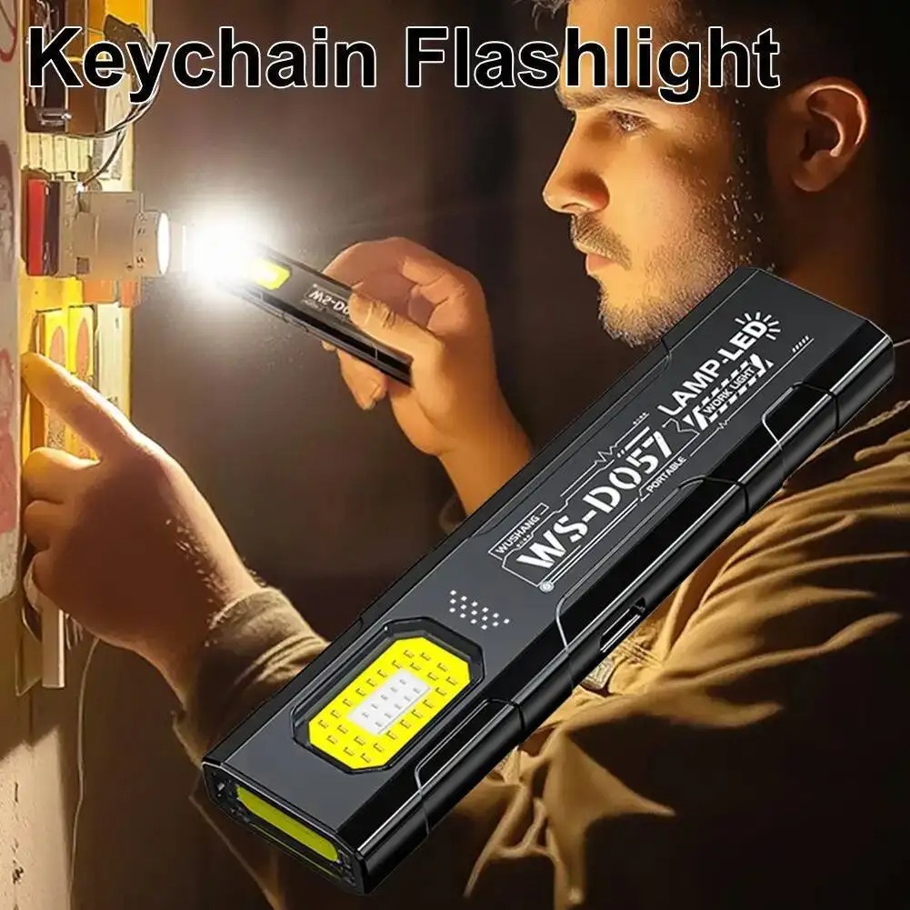 Powerful Mini COB Keychain Fla - Diy Lamp Electronics のレビューと価格