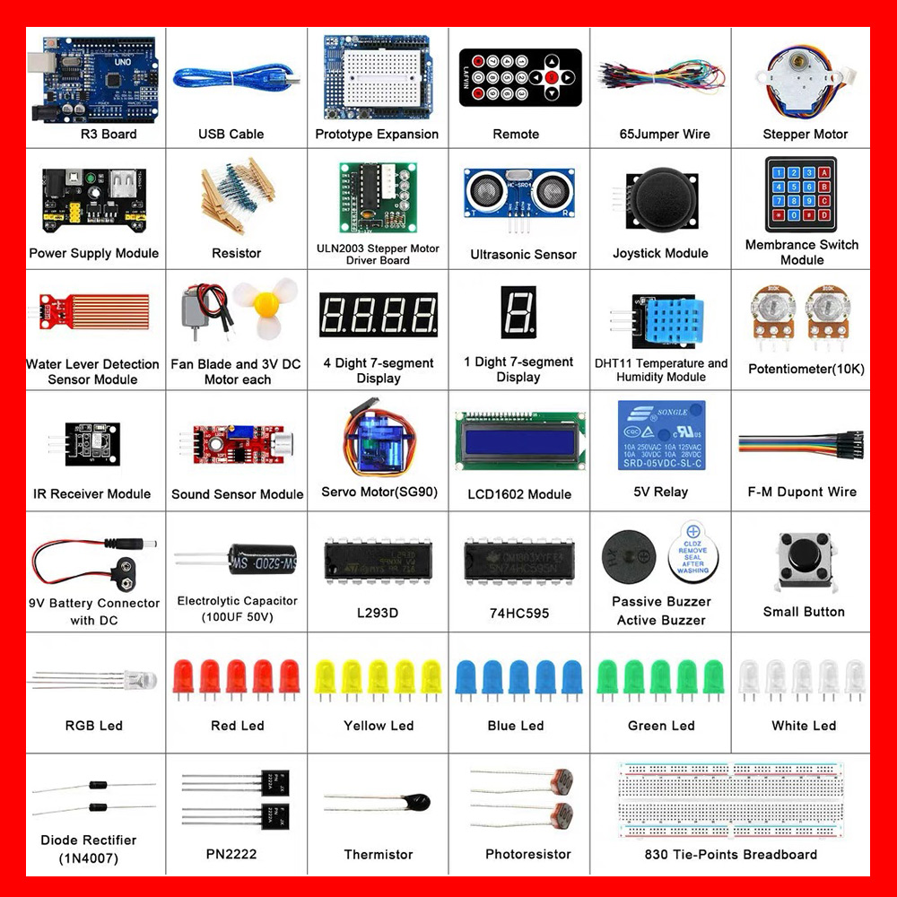 New RFID Electronics Starter S - Arduino Uno Starter Kit のレビューと価格