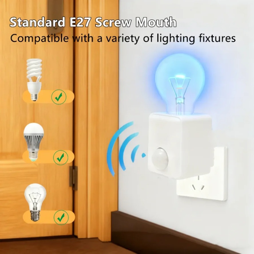 E27 PIR Motion Sensor Led Swit - Ldr Light Sensor のレビューと価格
