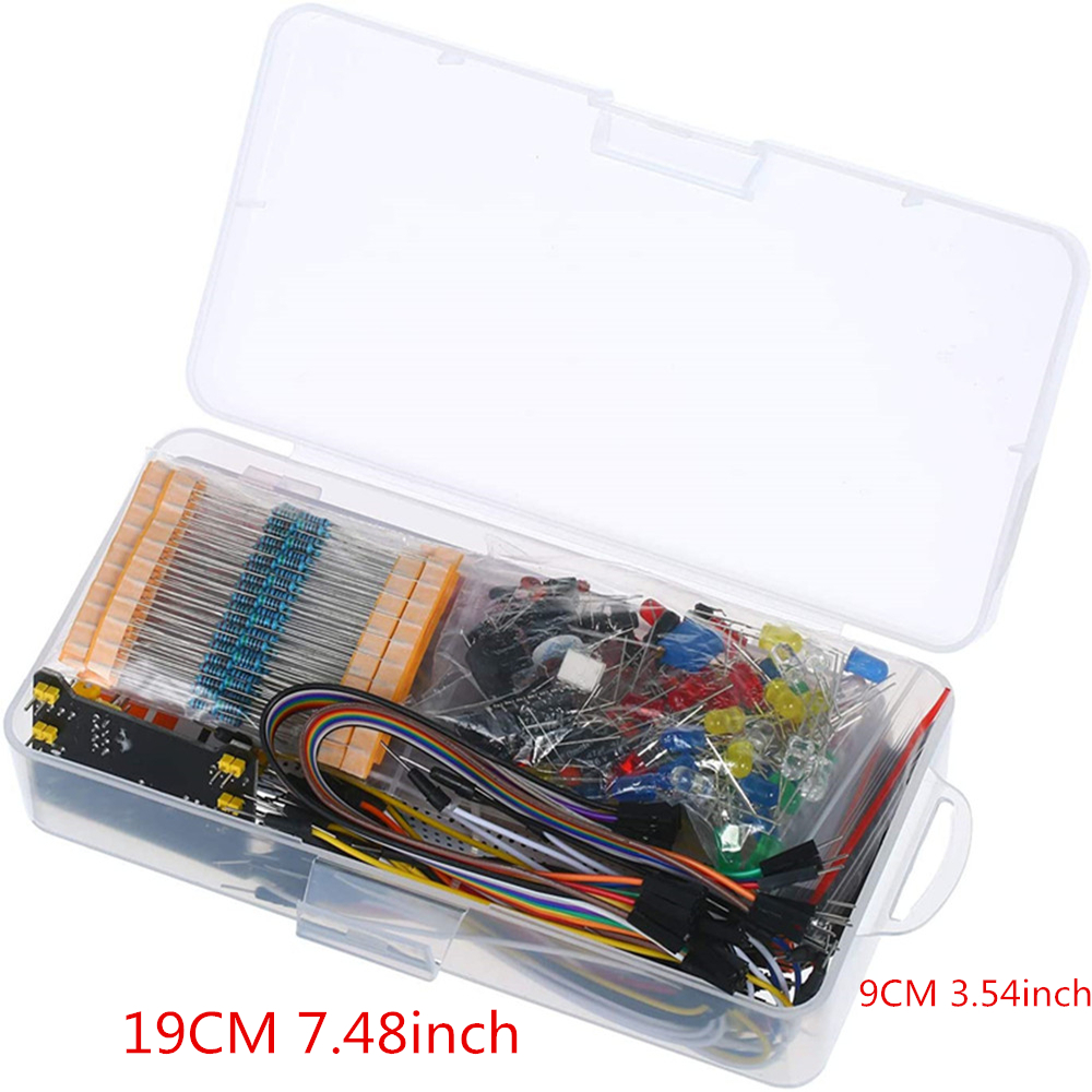 Electronic Components Kit 830  - Diy Electronics Breadboard のレビューと価格
