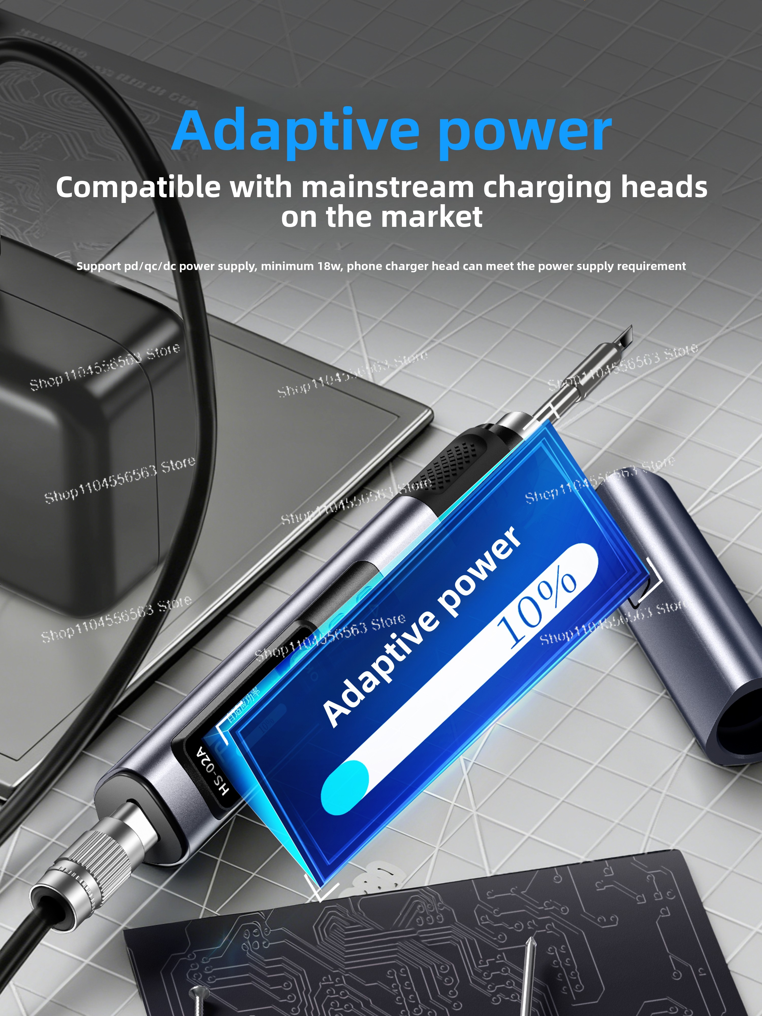 Smart Soldering Iron Kit HS02  - Diy Electronics Workstation のレビューと価格