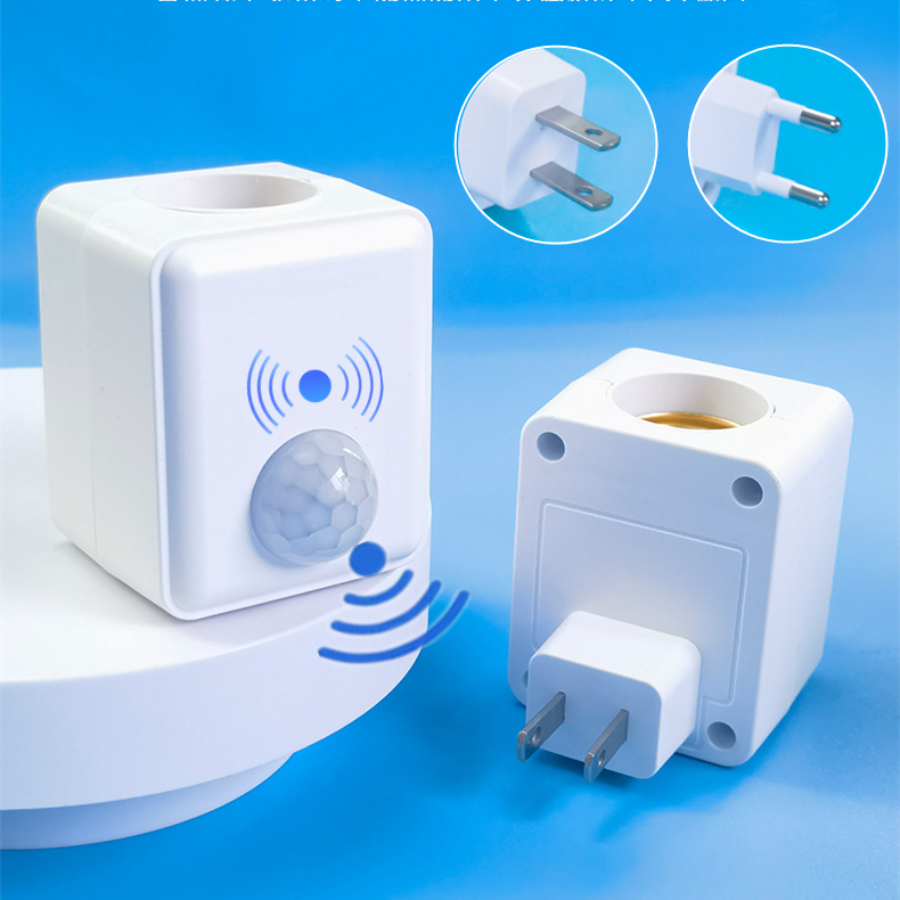 EU/US Plug E27 PIR Motion Sens - Ldr Light Sensor のレビューと価格