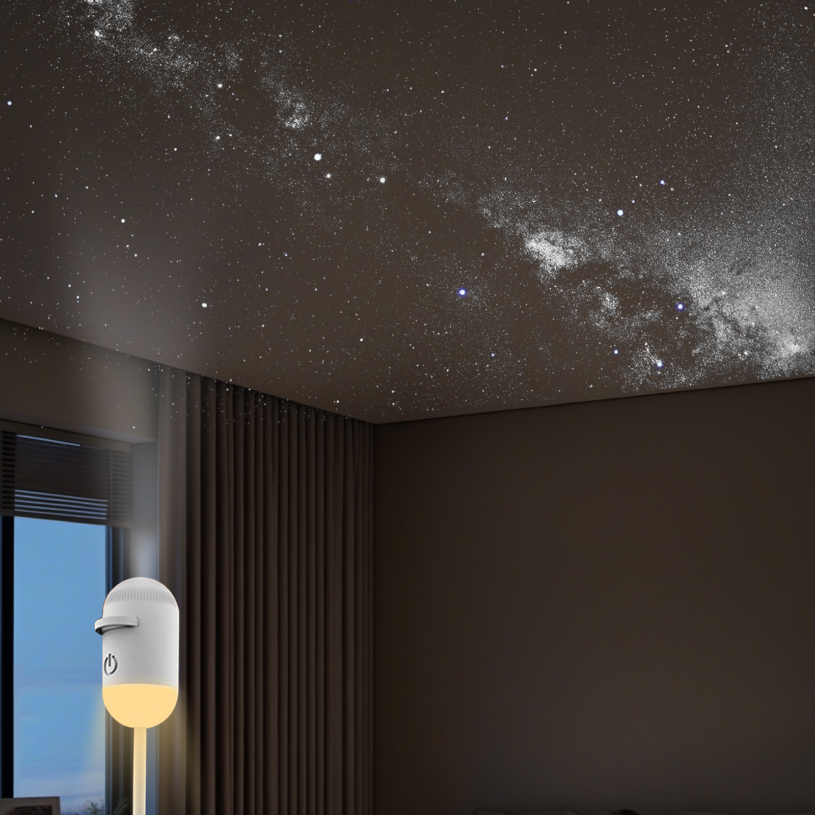 Mini Galaxy Star Projector Nig - Diy Lamp Electronics のレビューと価格