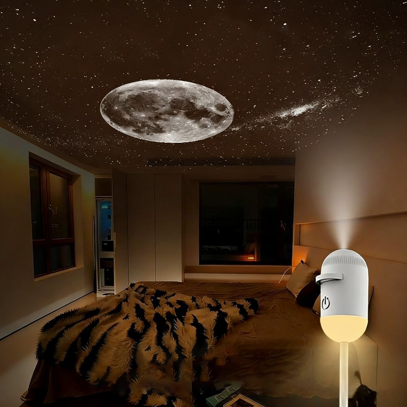 Mini Galaxy Star Projector Nig - Diy Lamp Electronics のレビューと価格