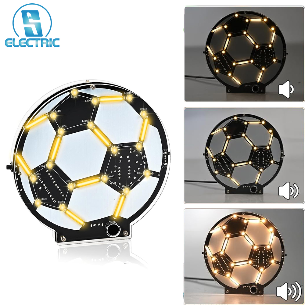 DIY Soccer Ball LED Soldering  - Diy Electronics Filament のレビューと価格