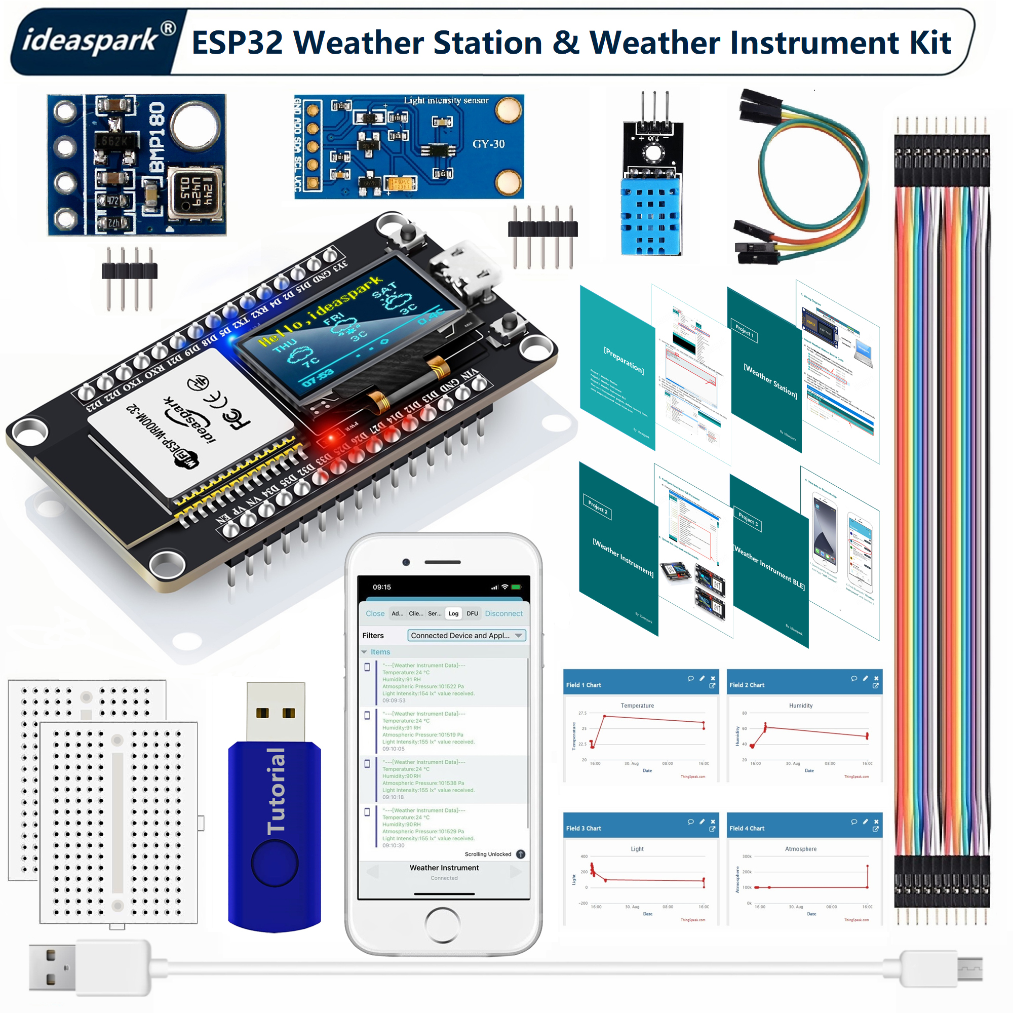 ESP32 Weather Station Weather  - Arduino Uno Starter Kit のレビューと価格