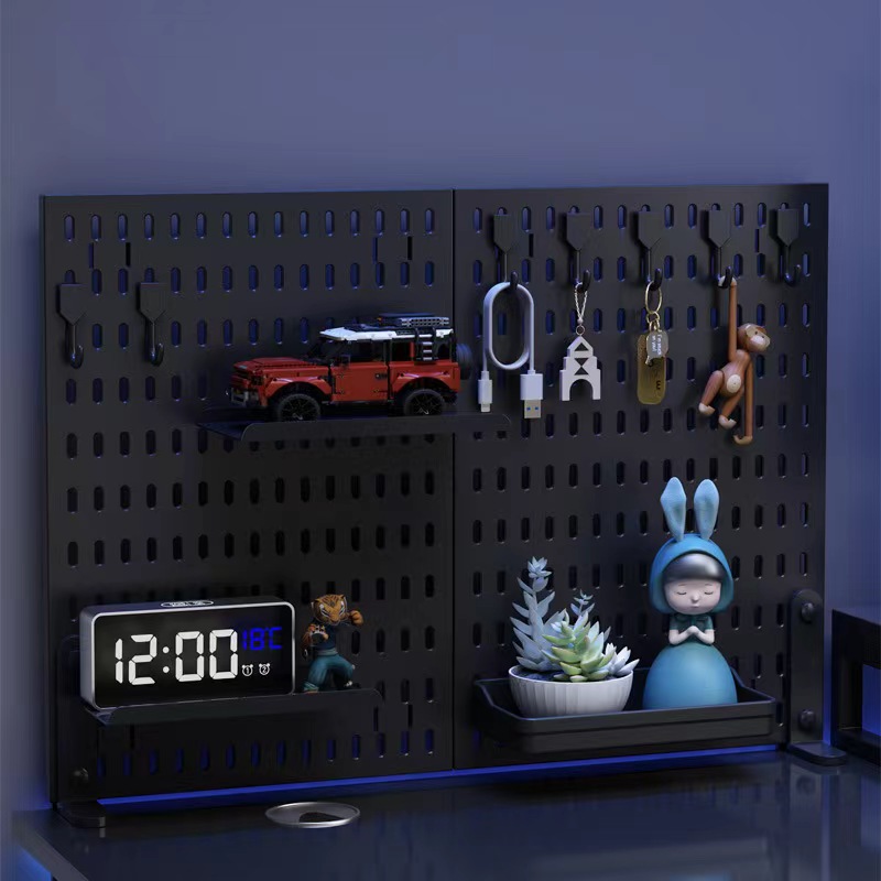 Wall-Mounted No-Punch Hole Boa - Diy Electronics Rack のレビューと価格