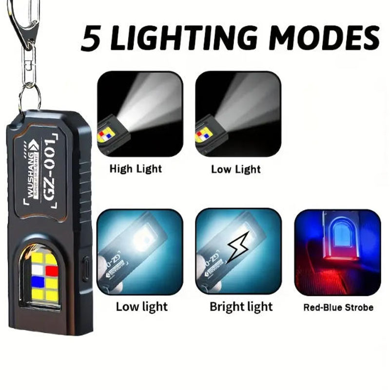 Multifunctional Keychain Flash - Diy Lamp Electronics のレビューと価格