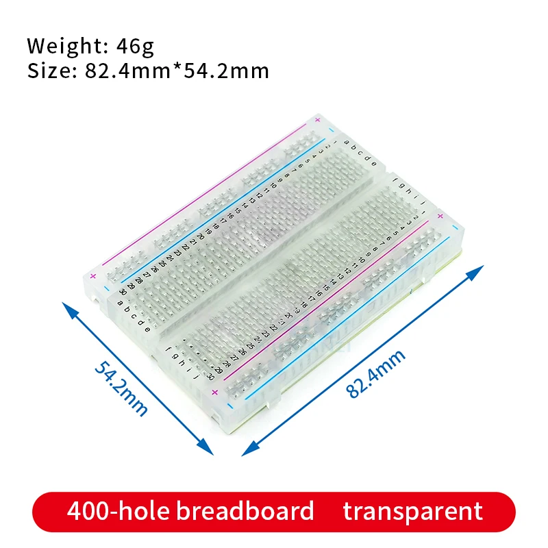 400 Points Solderless PCB Brea - Diy Electronics Breadboard のレビューと価格