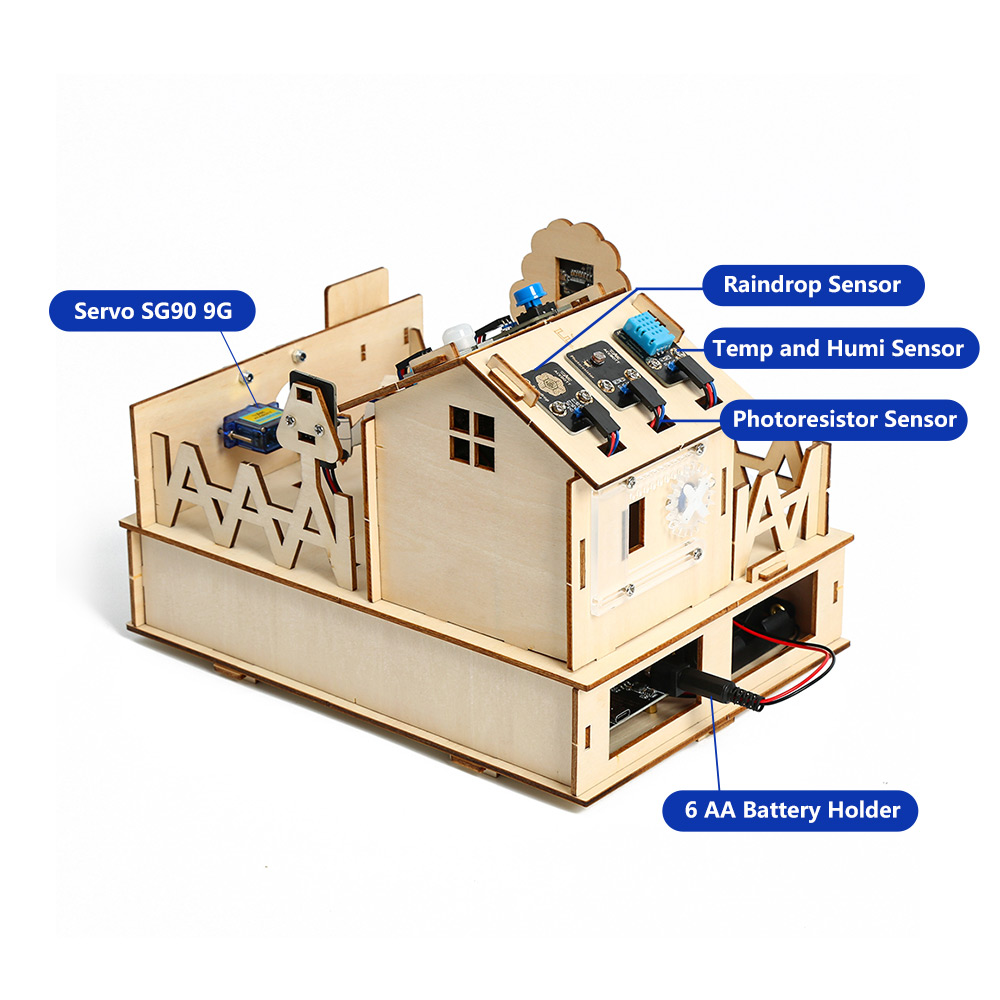 ACEBOTT DIY Smart Home Kit for - Arduino Uno Starter Kit のレビューと価格