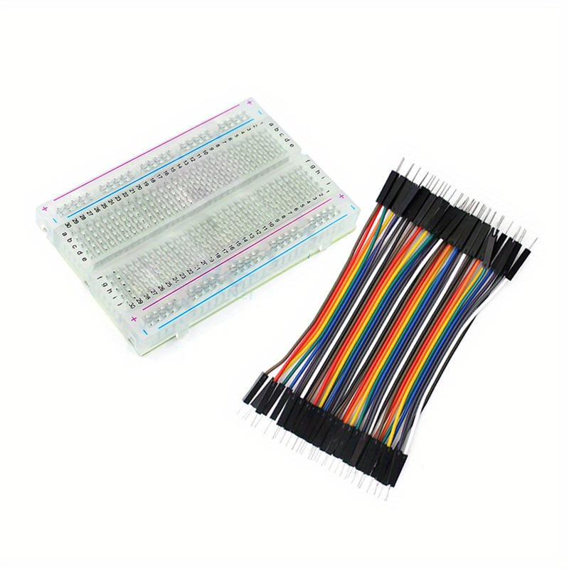 1pc 400 Point Transparent Mini - Diy Electronics Breadboard のレビューと価格