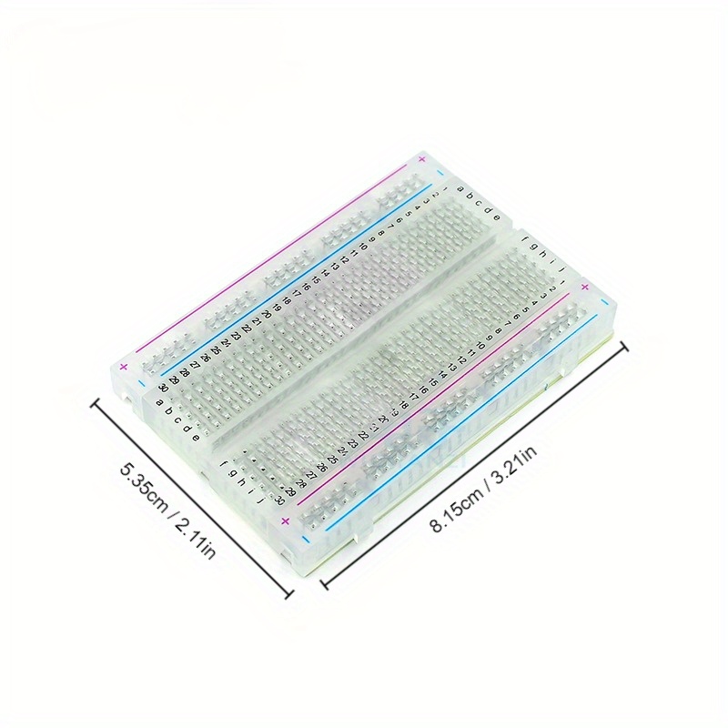 1pc 400 Point Transparent Mini - Diy Electronics Breadboard のレビューと価格