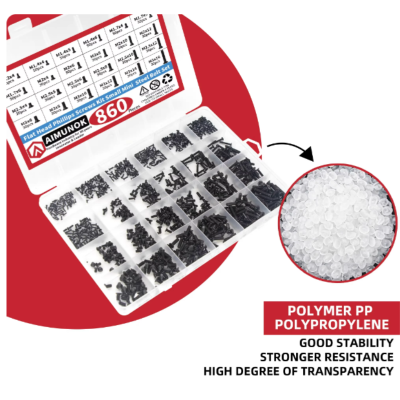 860PCS Small Screws Assortment - Diy Electronics Repair のレビューと価格